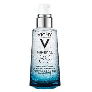 Ежедневный гель-бустер Vichy Mineral 89 усиливает упругость и увлажнение кожи лица, 50 мл