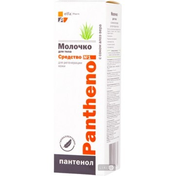 Молочко для тела Elfa Pharm Panthenol 200 мл: цены и характеристики