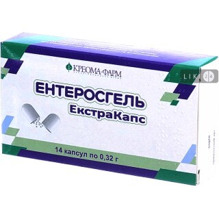 Энтеросгель Экстракапс капс. 0,32 г №14