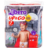 Підгузки-трусики Libero Up&Go XL Plus розмір 7 16-26 кг 18 шт