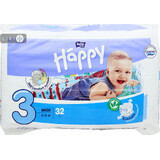 Підгузки дитячі Bella Baby Happy Midi 5-9 кг 32 шт