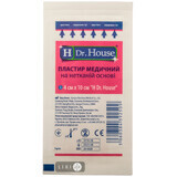Пластир медичний бактерицидний "h dr. house" 4 см х 10 см, на неткан. основі