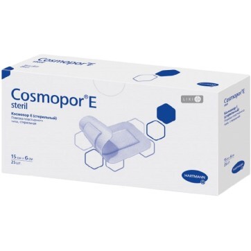 Повязка пластырная Cosmopor E Steril, 6х15 см 1 шт: цены и характеристики