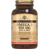Омега-3 Тройная ЭПК, ДГК Solgar 950 мг №100