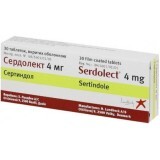 Сердолект табл. п/о 4 мг №30