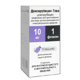 Доксорубицин-тева лиофил. д/р-ра д/инф 10 мг фл.