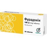 Фурадонин табл. 100 мг №20