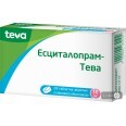 Эсциталопрам-Тева табл. п/плен. оболочкой 10 мг блистер №28