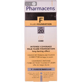 Тональний крем Pharmaceris F Intense Coverage Mild Fluid Foundation SPF 20 30 мл, пісок