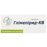 Глимепирид- КВ 2 мг табл. блистер №30