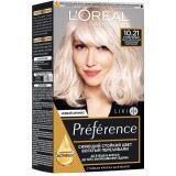 Фарба для волосся L"Oreal Paris Preference 10.21, світло-русявий, перламутровий