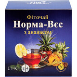 Фіточай Фітопродукт Норма-вага з ананасом №3 фільтр-пакет 1.5 г 20 шт
