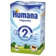Сухая молочная смесь Humana 2 с пребиотиками для последующего кормления для детей с 6 до 12 месяцев, 600 г