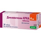 Дексаметазон КРКА табл. 4 мг блістер №30