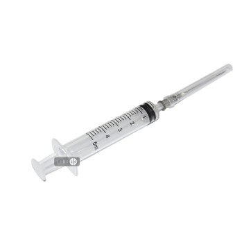 Шприц инъекционный Vogt Medical 3-х компонентный Luer, с иглой 22G 5 мл: цены и характеристики