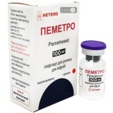 Пеметро ліофіл. д/інф. фл. 100 мг