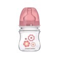 Бутылочка антиколиковая Canpol Babies EasyStart Newborn baby с широким отверстием 120 мл 35/216