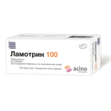 Ламотрин табл. дисперг. 100 мг блистер, в пачке №30
