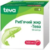 Рыбий жир-Тева капсулы, 500 мг №90