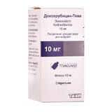 Доксорубицин-тева конц. д/р-ра д/инф. 10 мг фл. 5 мл