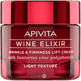 Крем-лифтинг для лица Apivita Wine Elixir против морщин насыщенной текстуры с полифенолами вина, 50 мл