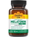 Мелатонин Country Life 3 мг таблетки, №90