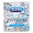 Презервативы Durex Invisible Молодежная коллекция ультратонкие 3 шт