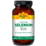 Country Life Selenium (селен) 100 мкг, 180 таблеток