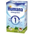 Сухая молочная смесь Humana 1 с пребиотиками галактоолигосахаридами, 0-6 месяцев, 600 г