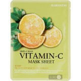 Тканинна маска Baroness Vitamin C Mask Sheet з вітаміном С, 21 г
