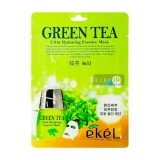 Тканевая маска Ekel с экстрактом Зеленого чая 25 мл