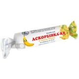 Аскорбінка-КВ  зі смаком банану таблетки 25 мг, №10