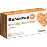 Валмисар H 80 мг/12,5 мг таблетки, покрытые пленочной оболочкой блистер, №30