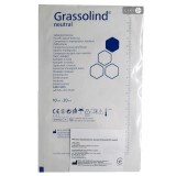 Повязка атравматическая Grassolind neutral для ран на вазелиновой основе 10 см х 20 см стерильная, 1 шт