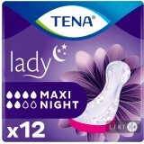 Прокладки урологические Tena Lady Maxi Night женские 12 шт