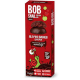 Конфеты Bob Snail Улитка Боб Яблоко-вишня в бельгийском черном шоколаде, 30 г