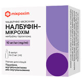 Налбуфин-Микрохим р-р д/ин. 10 мг/мл амп. 2 мл №5