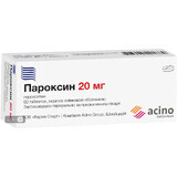 Пароксин табл. п/плен. оболочкой 20 мг блистер №60