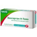 Валсартан H-Тева 80 мг/12,5 мг таблетки, покрытые пленочной оболочкой, блистер №30