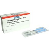Глатирамера ацетат-Виста 40 мг/мл раствор для инъекций 1 мл в предварительно наполненном шприце, №12