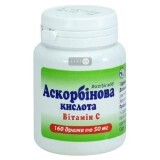 Аскорбінова кислота др. 50 мг контейнер №160