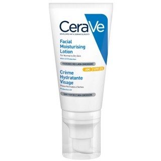 Дневной увлажняющий крем CeraVe для нормальной и сухой кожи лица с SPF-25 52 мл
