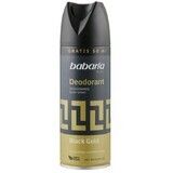 Деодорант-спрей для тела Babaria Black Gold Deodorant Spray Черное золото, 200 мл