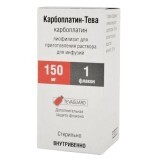Карбоплатин-Тева 10 мг/мл концентрат для раствора для инфузий, 15 мл