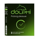 Презервативи Dolphi Prolong Pleasure, 3 шт.