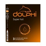Презервативи Dolphi Super Hot, 3 шт.