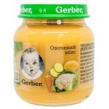 Пюре овощное Nestle Gerber Овощной микс с 6-ти месяцев 130 г