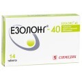 Езолонг-40 табл. в/плівк. обол. 40 мг блістер у коробці №14