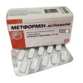 Метформін-Астрафарм табл. в/плівк. обол. 1000 мг блістер №60