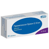 Прамипексол орион табл. 0,18 мг №30